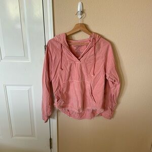 Pink light weight sweatshirt